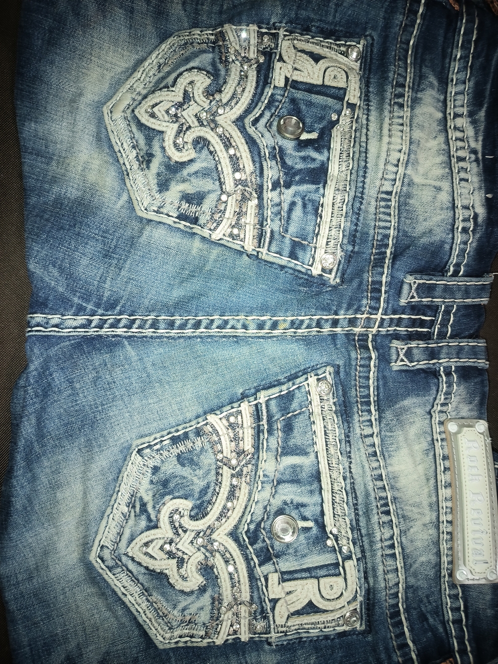 Rock Revival Women's Ysobel Easy Ankle Skinny Jeans Size 31